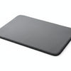 Solid Color Thick Sponge Bathroom Floor Mat - Absorbent Non-Slip Flannel Shower & Door Mat