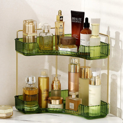 Bathroom Countertop Skincare & Perfume Organizer Tray - Hom Haven