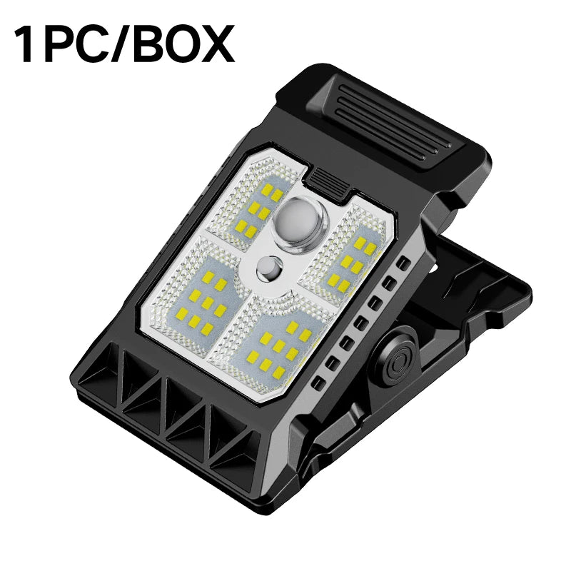 Solar Clip-On Motion Sensor Light 3 Modes for Outdoor Security