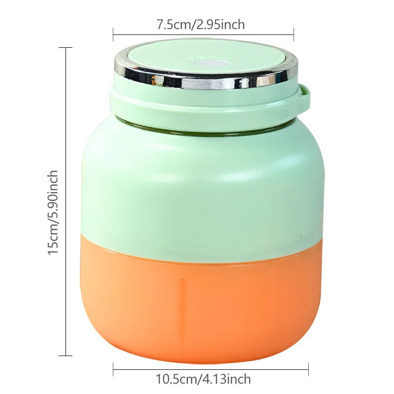 Portable Electric Juicer 800ml Rechargeable, Stainless Steel Blades