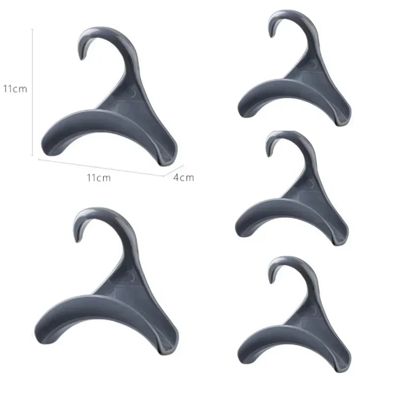 Wardrobe Bag Hanger Hooks - Handbag, Hat & Backpack Storage Rack Organizer (5 Pcs)