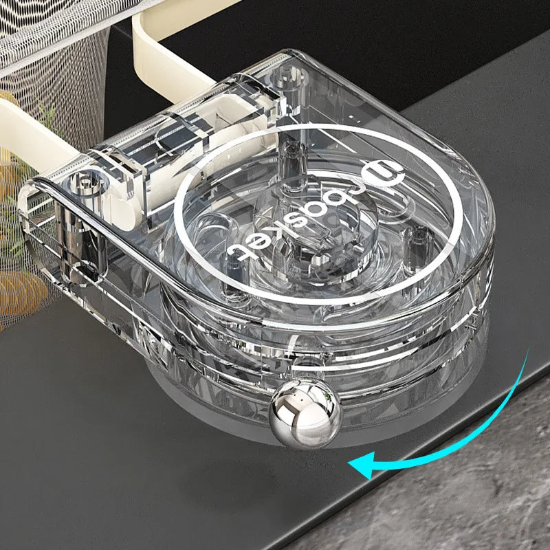 Suction Sink Drain Net Rack Anti-Clog Kitchen Waste Filter