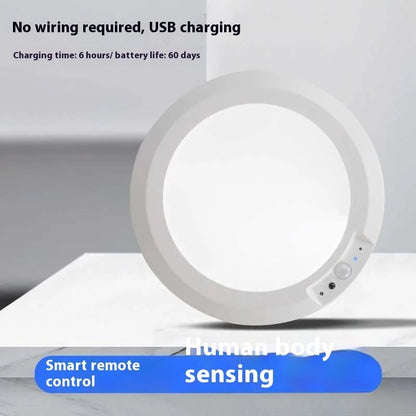 Rechargeable Motion Sensor LED Ceiling Light Magnetic Wireless Night Lamp - Hom Haven