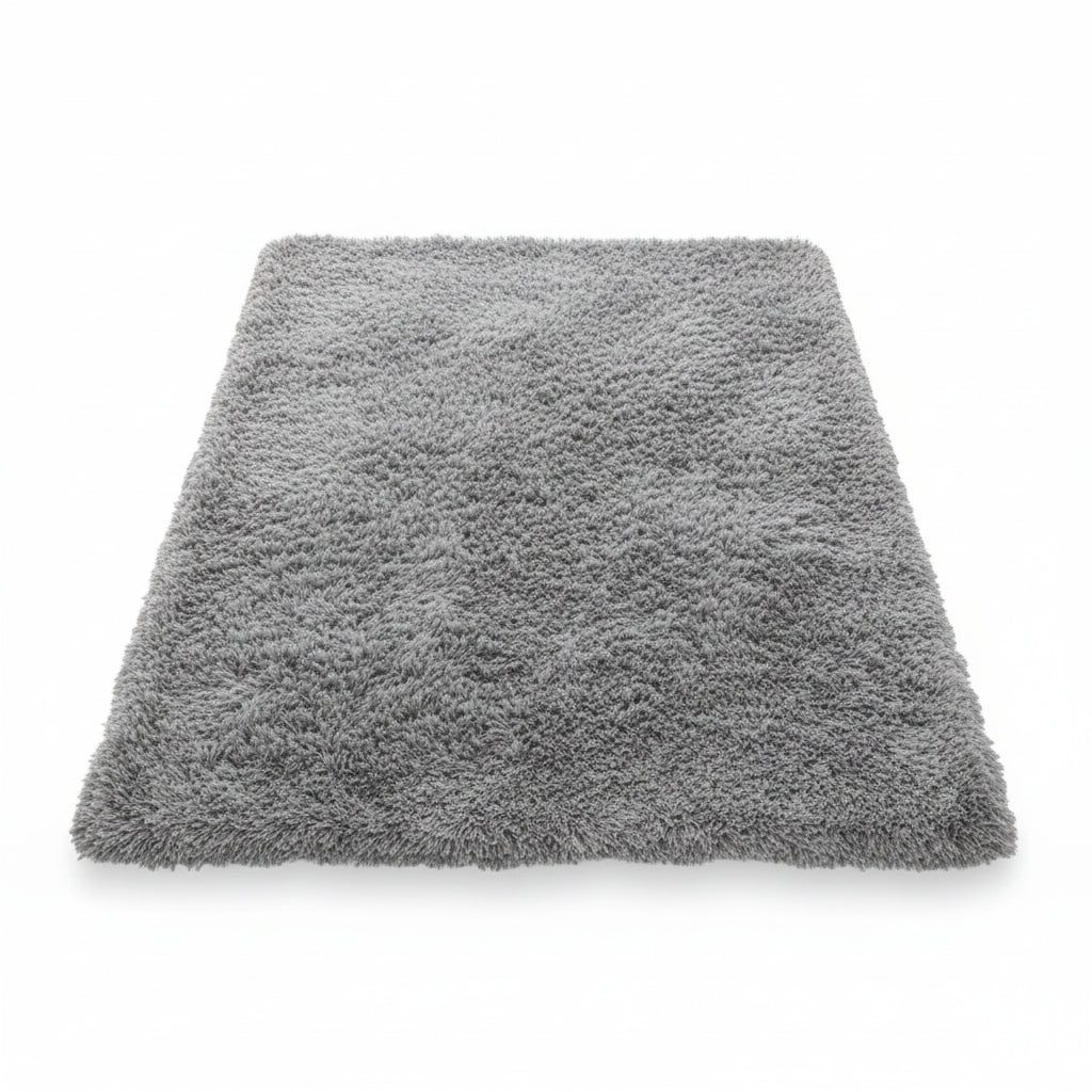 Soft Fluffy Tie-Dyed Shaggy Area Rug - Non-Slip Fuzzy Plush Bedside & Living Room Carpet