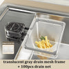 Suction Sink Drain Net Rack Anti-Clog Kitchen Waste Filter