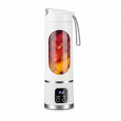 Portable 10-Blade USB Rechargeable Blender 450ml for Smoothies and Ice - Hom Haven