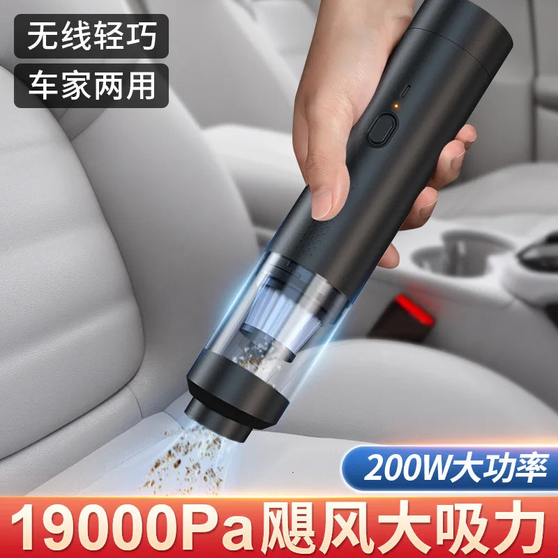 Portable Cordless Handheld Car Vacuum Cleaner Powerful Suction Dust Buster