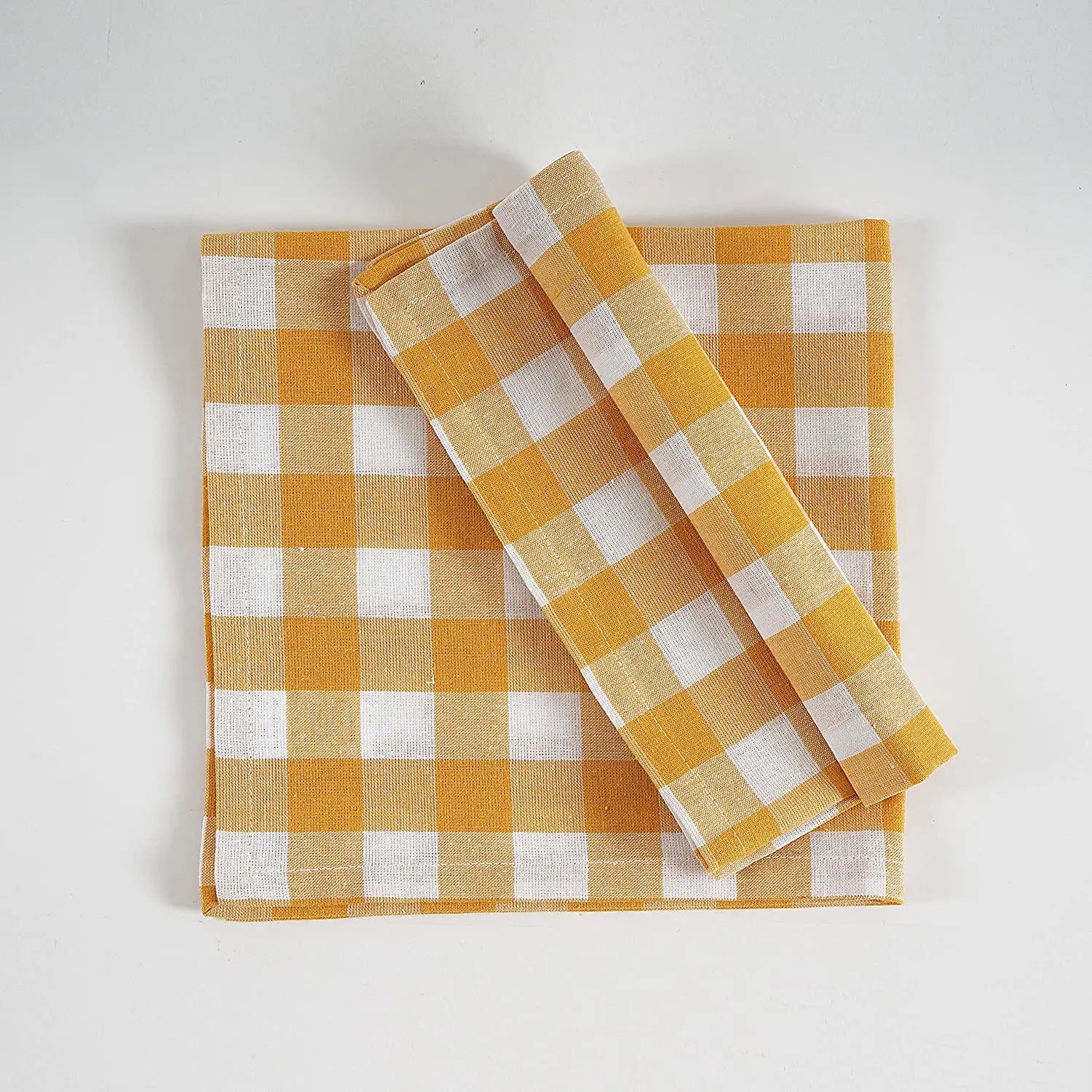 Set Of 6/12/24 40x40cm Tablecloth Napkins, Durable Polyester Thickened Pads, Reusable Kitchen, Dining, Holiday Decorations
