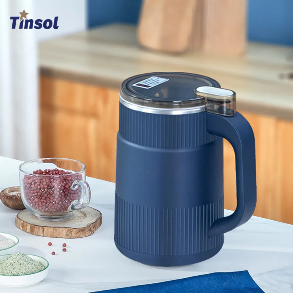 TINSOL 500ml Electric Coffee Bean Grinder Stainless Steel Home Grinder