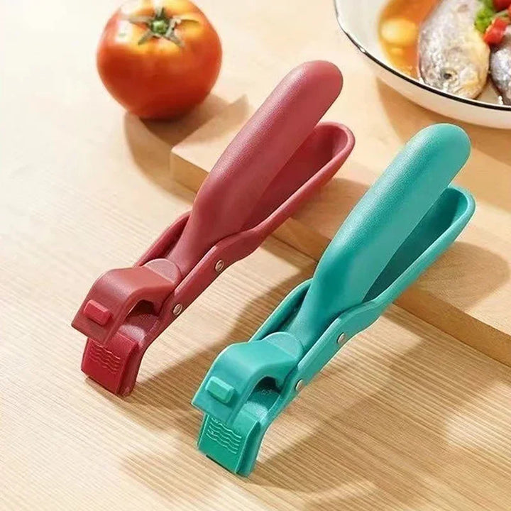 Hot Plate Gripper Clips Tongs for Bowls, Pans & Oven Use
