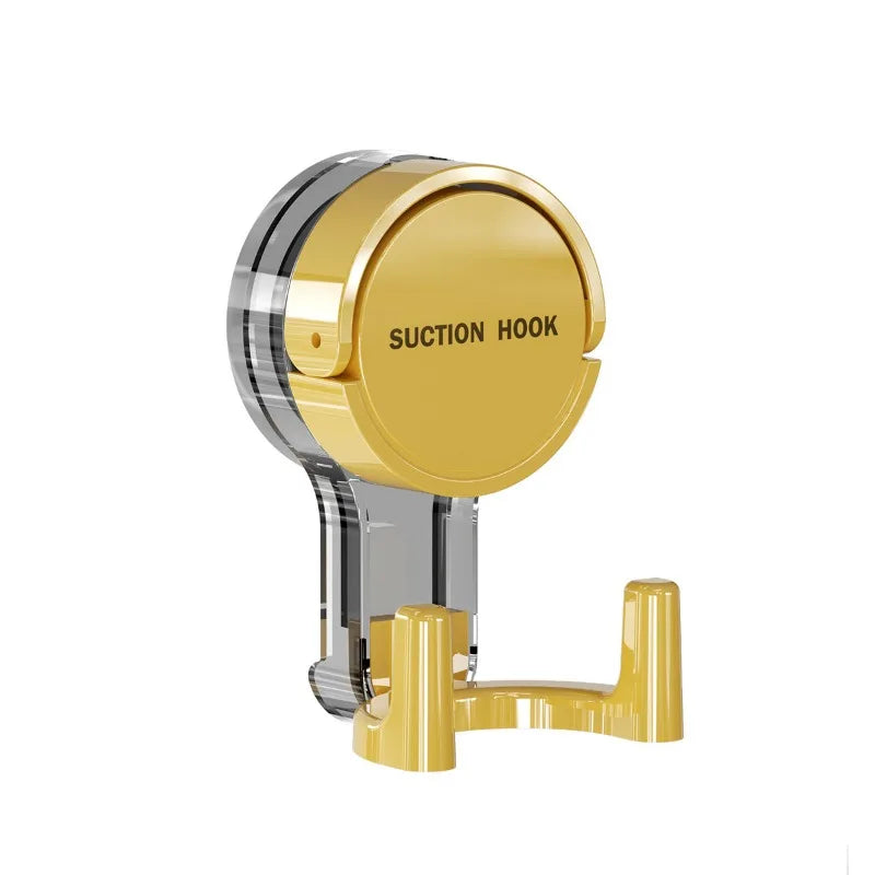 Strong Vacuum Suction Hooks - No-Drill Traceless Adhesive Hooks for Bathroom, Kitchen & Door