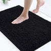 Olanly Chenille Bathroom Rug Non-Slip Bath Mat Soft Shower Bathroom Mat Floor Tub Fluffy Shag Bath Foot Rugs Microfiber Carpet