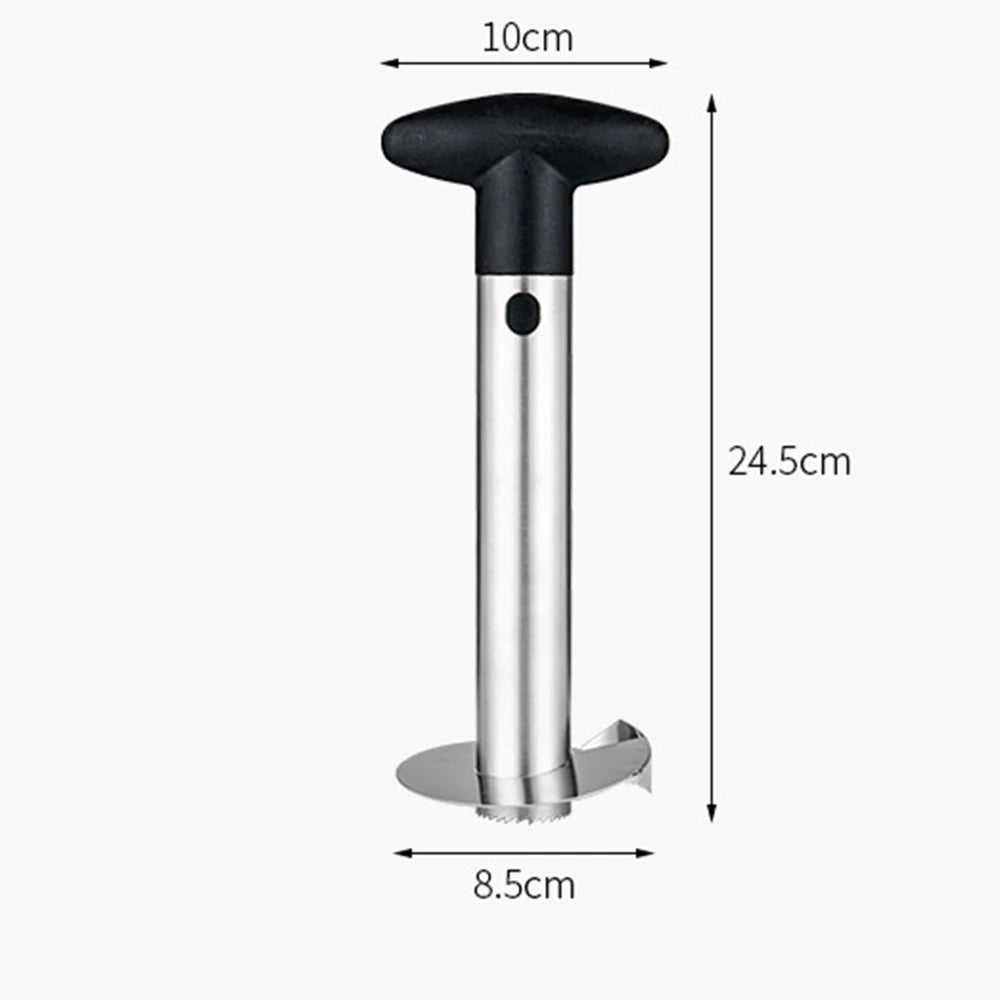Stainless Steel Pineapple Peeler, Corer & Slicer Tool