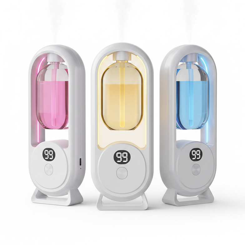Rechargeable Portable Aromatherapy Diffuser with Essential Oil Deodorizer