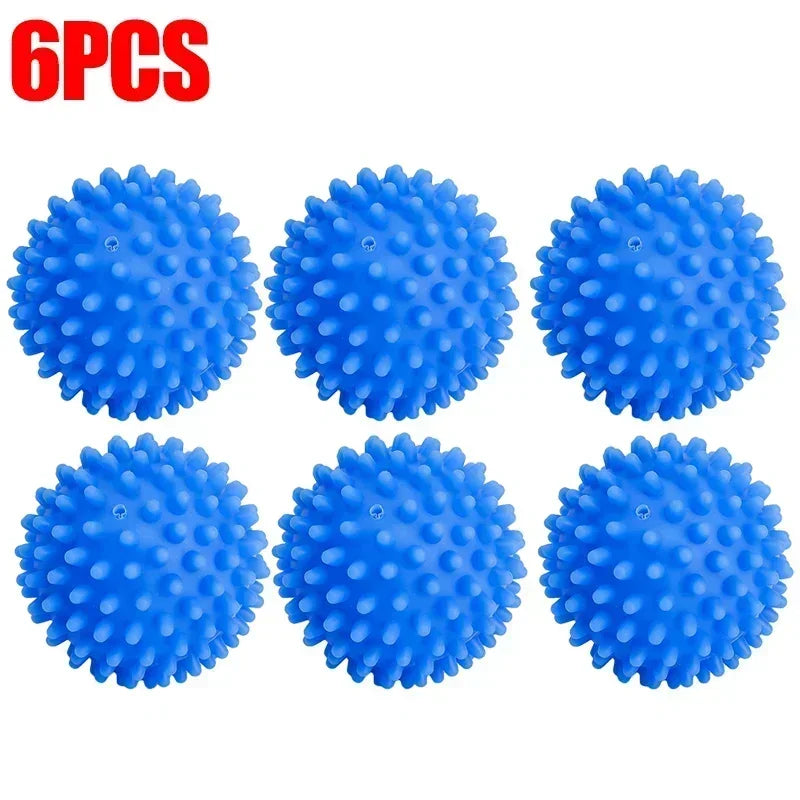 Reusable Anti-Winding Laundry Balls - Dryer & Washing Machine Balls for Tangle-Free Laundry (1/6 Pcs)