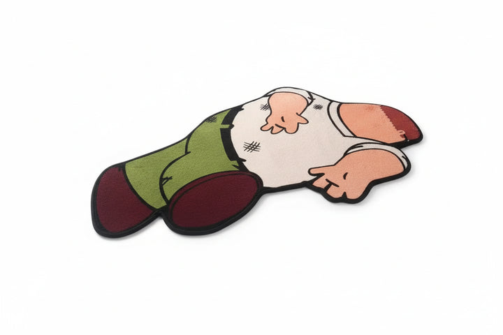 VIKAMA Anime Character Rug - Soft Non-Slip Crystal Velvet Bedroom & Entrance Mat for Anime Fans