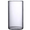 Transparent Glass Hydroponic Vase Minimalist Glass Vase Cylinder Flower Vase for Wedding Living Room Decorative Gift