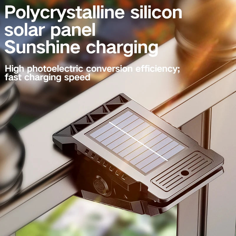 Solar Clip-On Motion Sensor Light 3 Modes for Outdoor Security