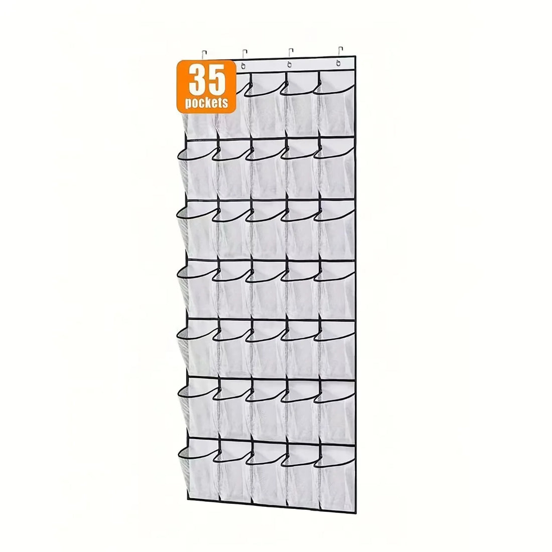 Over The Door Shoe Rack With12/14/24/28/35/40 Large Mesh Pockets Hanging Shoe Organizer For Closet Hanging Shoe Rack Holder