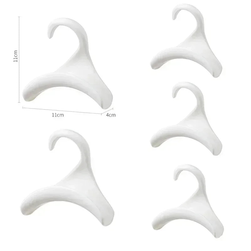 Wardrobe Bag Hanger Hooks - Handbag, Hat & Backpack Storage Rack Organizer (5 Pcs)