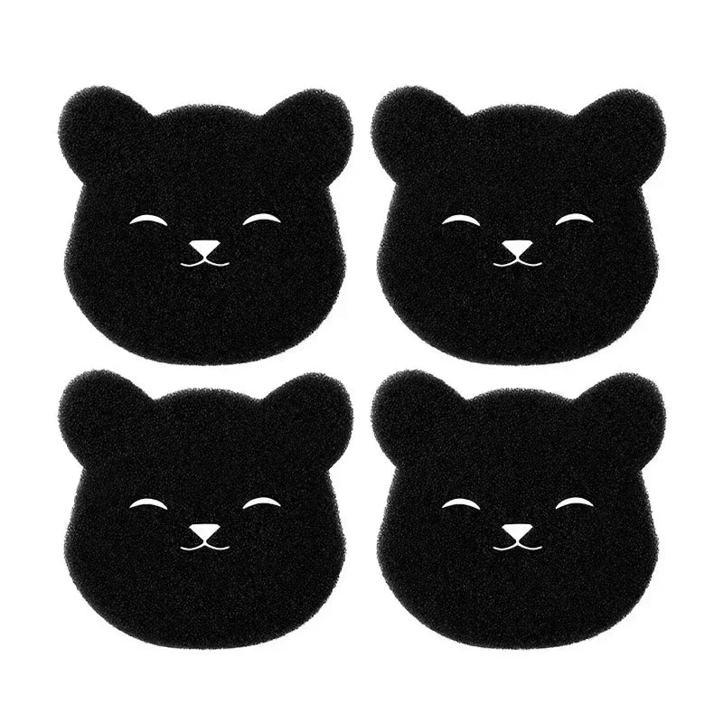 Bear Shape Pet Hair Remover Laundry Ball - Reusable Lint Catcher for Washing Machine, Clothes & Sofa (2/4/8 Pcs)