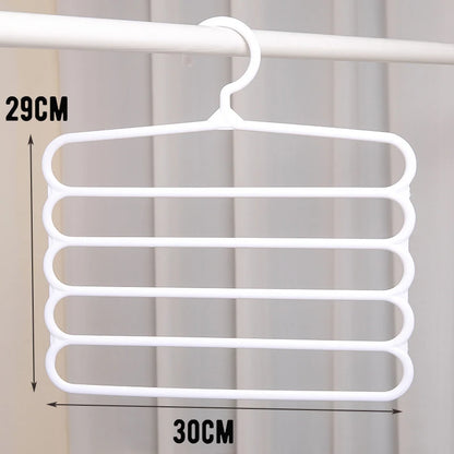 Folding Pants Hanger Space-Saving Clothes Organizer - Hom Haven