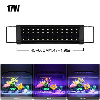 Aluminum Alloy Aquarium Clip-On LED Lamp for Fish Tank Plants - Hom Haven