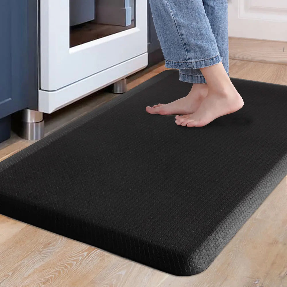 Anti-Fatigue Standing Kitchen Mat - PVC Waterproof Non-Slip Kitchen Rug for Comfort & Safety
