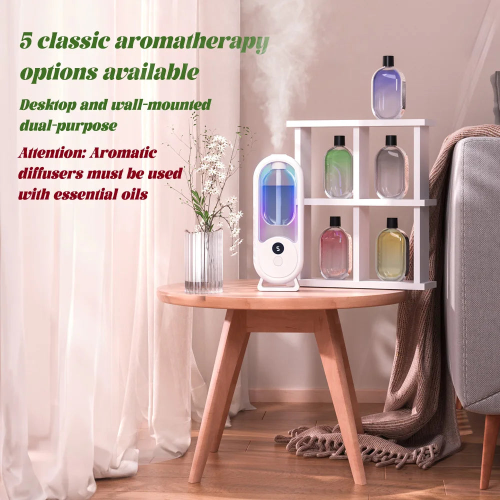 Rechargeable Portable Aromatherapy Diffuser with Essential Oil Deodorizer