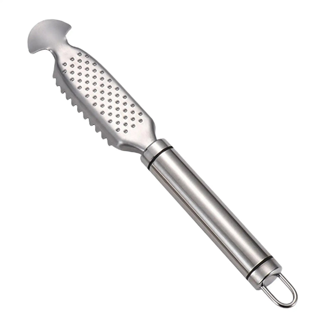Stainless Steel Fish Scale Remover Tool with Comfortable Handle