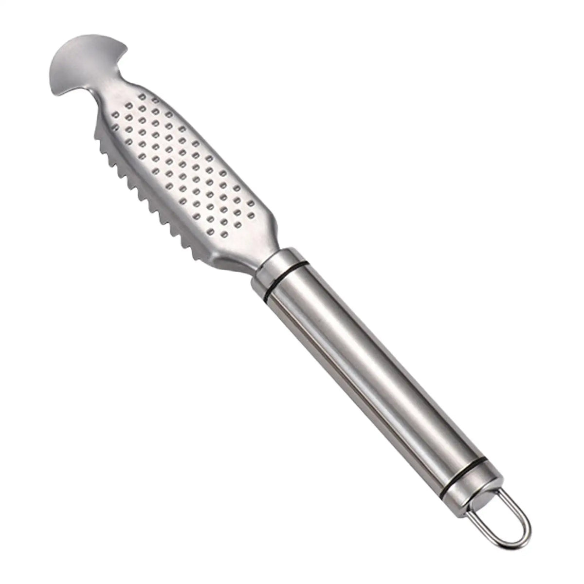 Stainless Steel Fish Scale Remover Tool with Comfortable Handle - Hom Haven