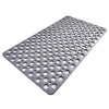 Non-Slip Bath Mat with Drain Holes & Suction Cups - Easy Clean Bathtub Mat Bathroom Accessory