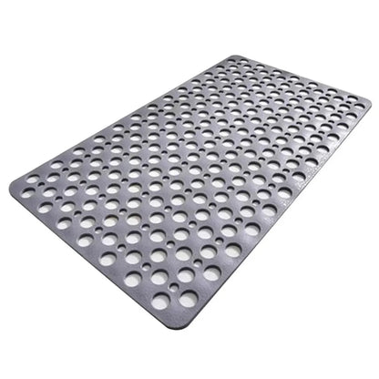 Non-Slip Bath Mat with Drain Holes & Suction Cups - Easy Clean Bathtub Mat Bathroom Accessory - Hom Haven