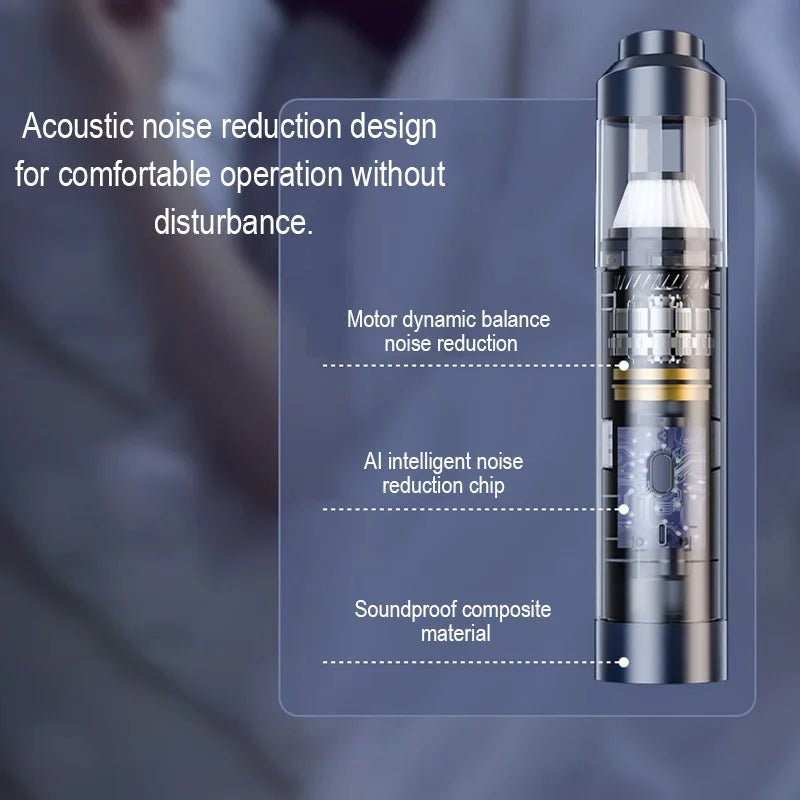Portable Wireless Handheld Car Vacuum Cleaner with Strong Suction