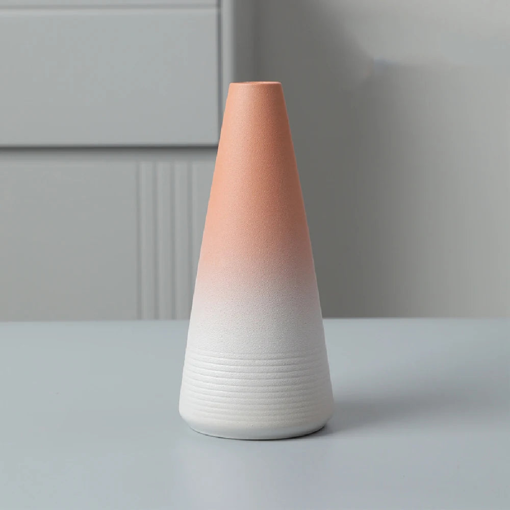 Ceramic Small flower Vase Home Decoration Crafts Tabletop Ornament Simplicity Japanese-style Decoration
