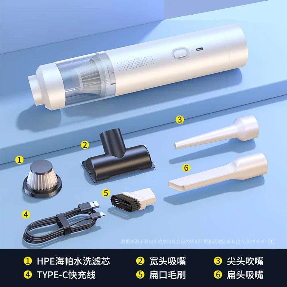 Portable Wireless Handheld Car Vacuum Cleaner with Strong Suction
