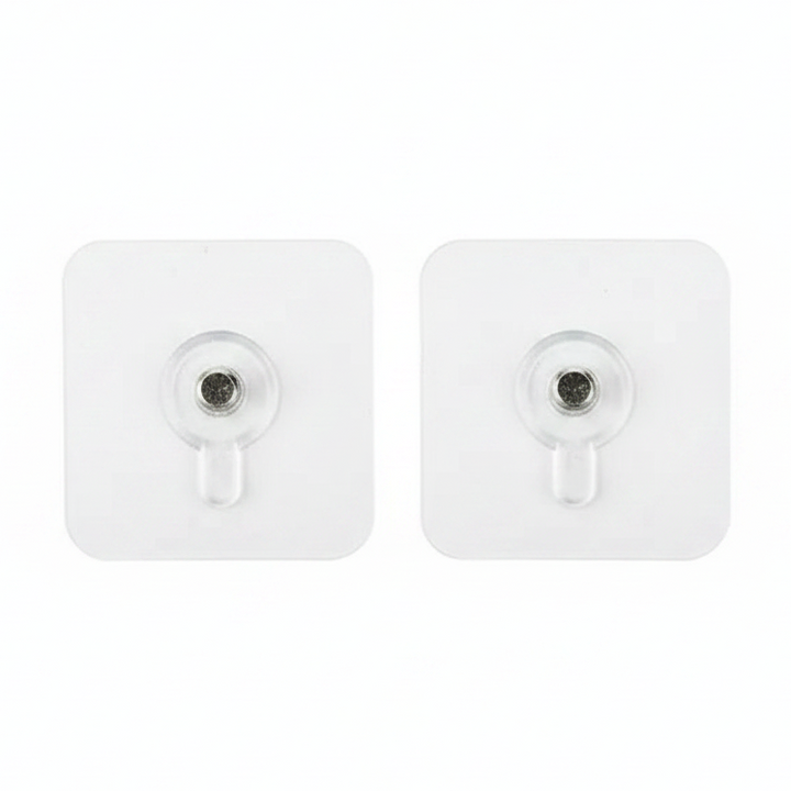 Transparent Adhesive Wall Hooks for Frames & Photos - 10 PCs