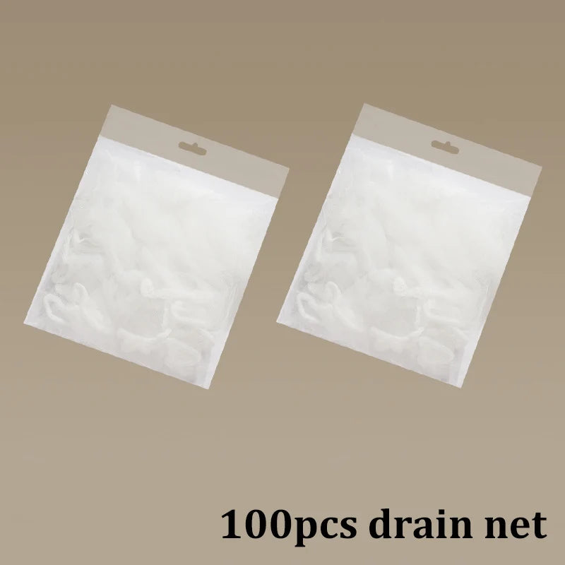 Suction Sink Drain Net Rack Anti-Clog Kitchen Waste Filter