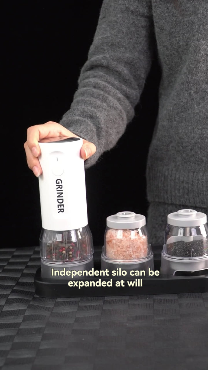 Multi-Functional Electric Pepper & Salt Grinder