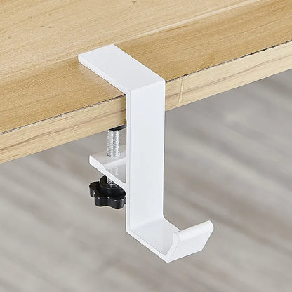 Adjustable Punch-Free Desk Edge Hook - Gaming Headset Hanger & Backpack Storage Hook (1/2 Pcs) - Hom Haven