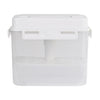 4L/5L Pickle Jar with Press Plate - Leakproof Kitchen Storage Container for Kimchi, Sauerkraut & Olives
