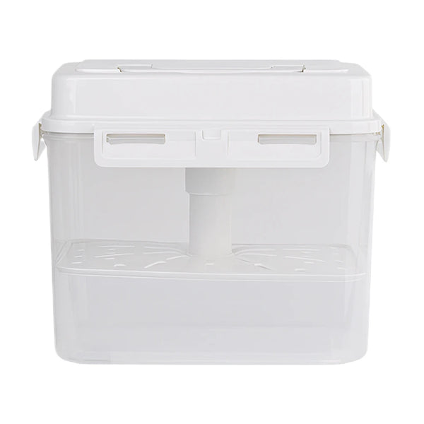 4L/5L Pickle Jar with Press Plate - Leakproof Kitchen Storage Container for Kimchi, Sauerkraut & Olives - Hom Haven