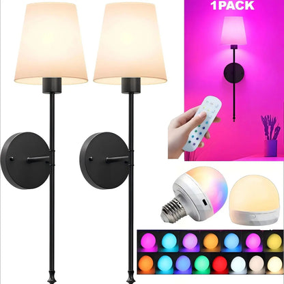 Smart LED Wall Lamp WiFi Control Modern Wall Sconce - Hom Haven