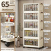 Large Capacity Multifunction Folding Storage Cabinet Dustproof Wardrobe Closet Organizer Easy-to-Install Storage Boxes