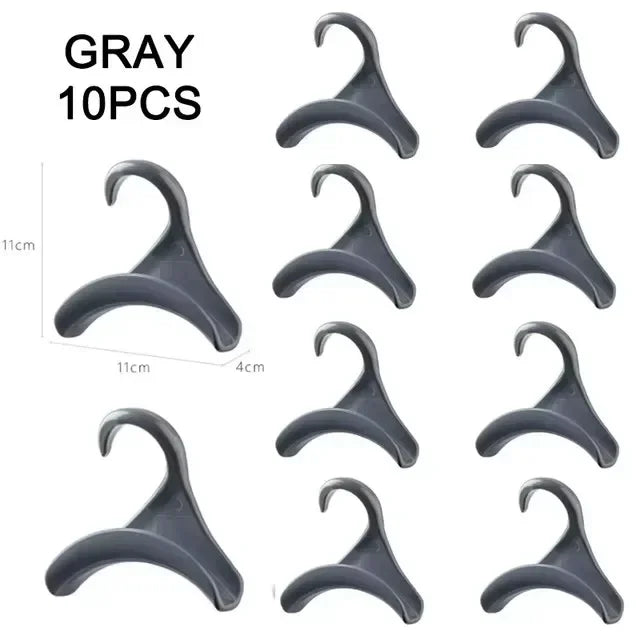 Wardrobe Bag Hanger Hooks - Handbag, Hat & Backpack Storage Rack Organizer (5 Pcs)