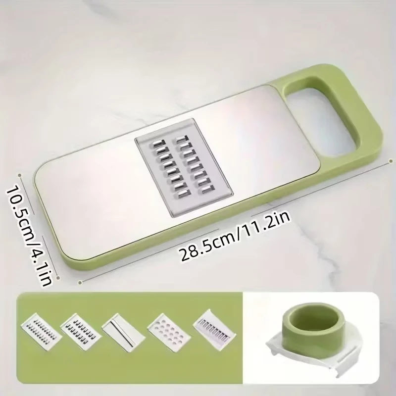 7 PCs Stainless Steel Multi-Function Slicer Set for Vegetables & Potatoes