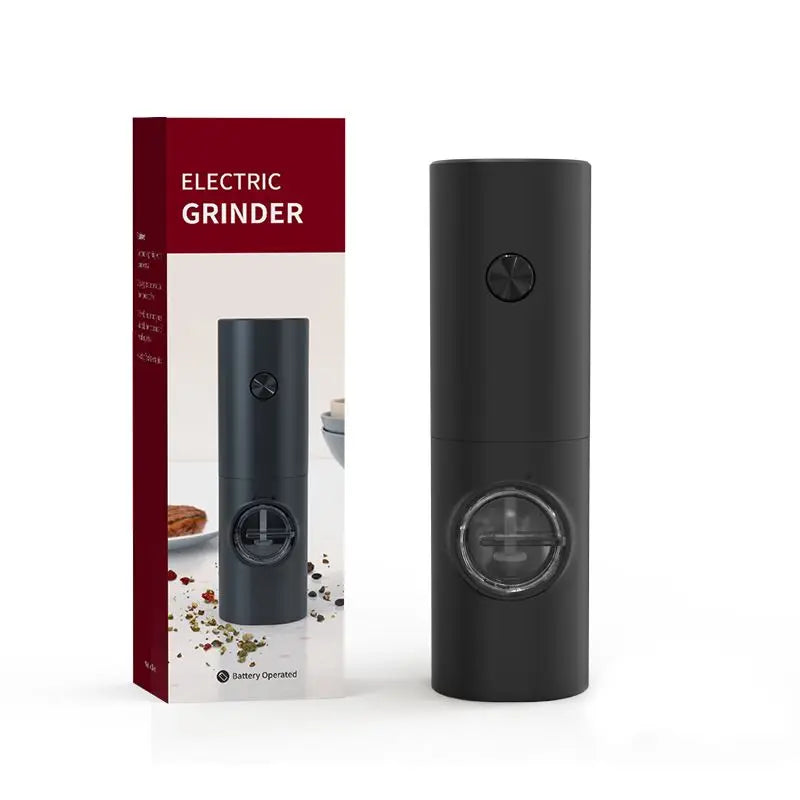 Electric Automatic Salt and Pepper Grinder Set Rechargeable Battery Gravity Spice Mill Adjustable Spices Grinder Kitchen tools - Hom Haven