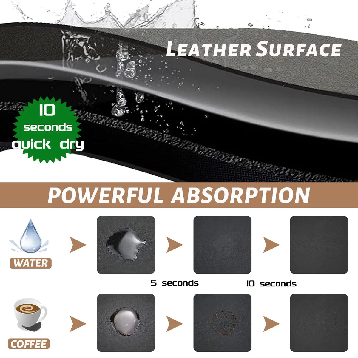 Super Absorbent Long Kitchen Floor Mat - Diatomite Anti-Slip Washable Bathroom & Entrance Doormat - Hom Haven