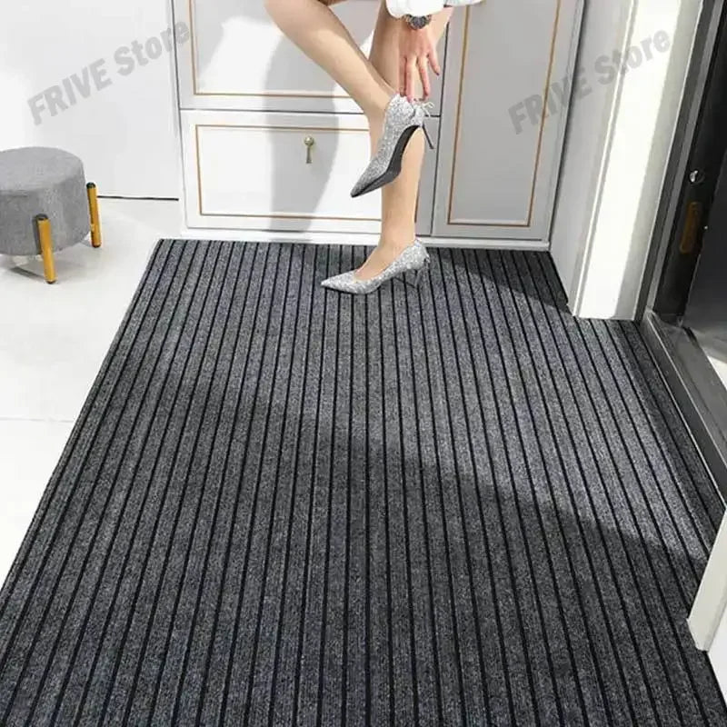 Super Soft Entrance Door Mat - Water & Oil Absorbent Anti-Slip Indoor & Outdoor Rug