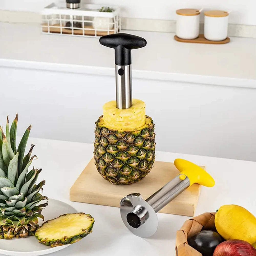 Stainless Steel Pineapple Peeler, Corer & Slicer Tool